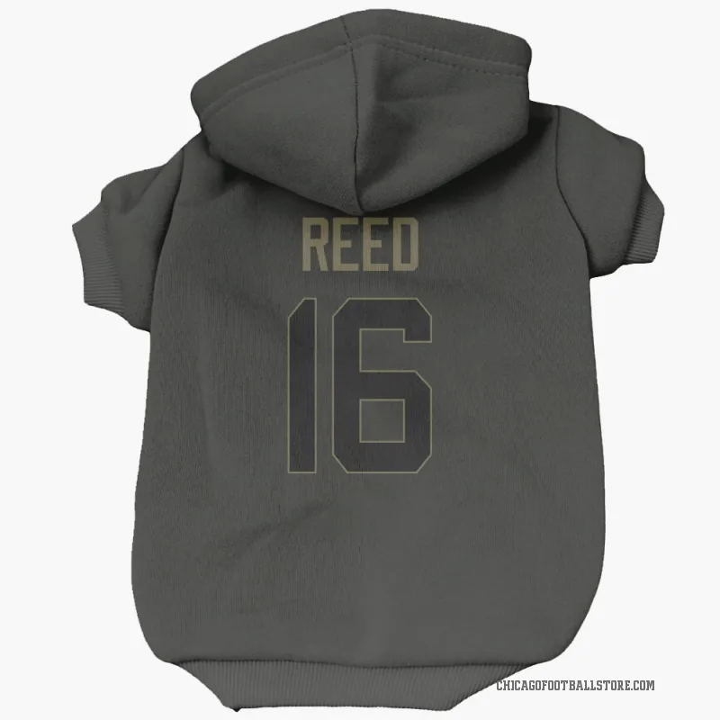 Austin Reed  Black Chicago Bears  Service Cat & Dog Pet Hoodie