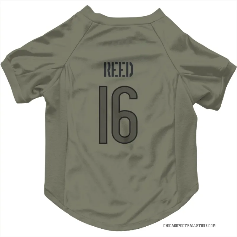 Austin Reed  Olive Chicago Bears  Cat & Dog Pet Jersey