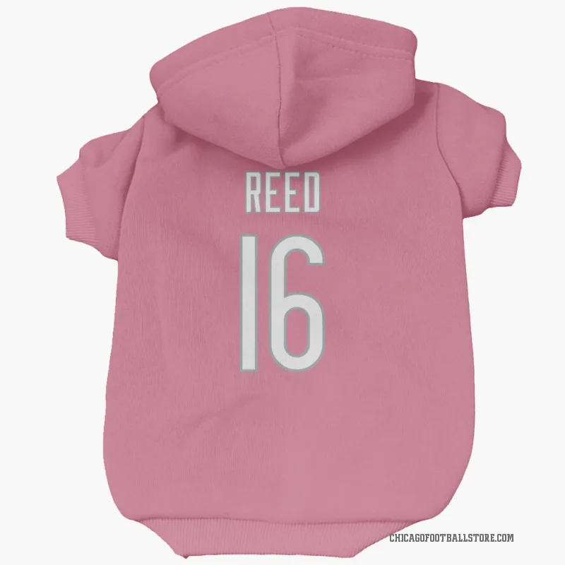 Austin Reed  Pink Chicago Bears  Cat & Dog Pet Hoodie