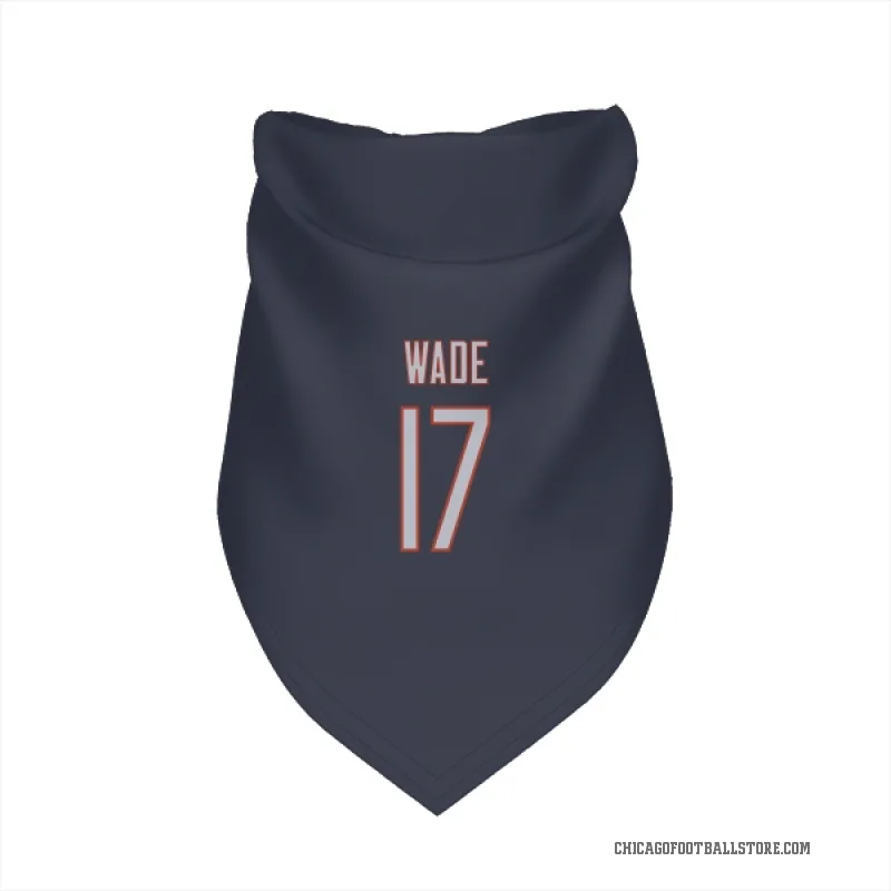 Barrington Wade Navy Chicago Bears Cat & Dog Pet Bandana