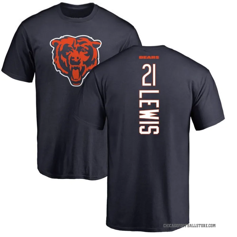 Cam Lewis Youth Navy Chicago Bears Backer T-Shirt -