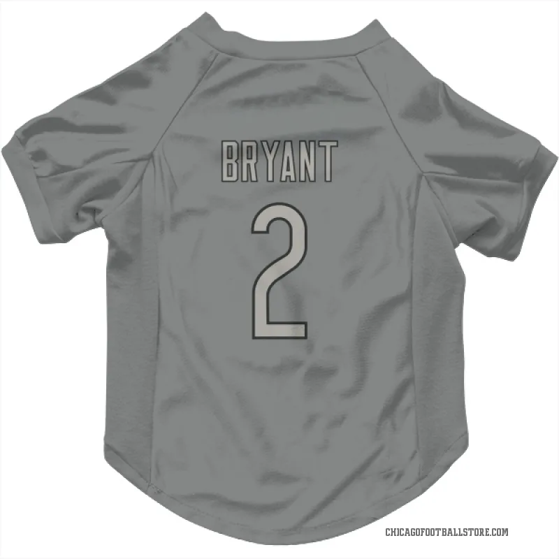 Coby Bryant  Charcoal Chicago Bears  Cat & Dog Pet Jersey