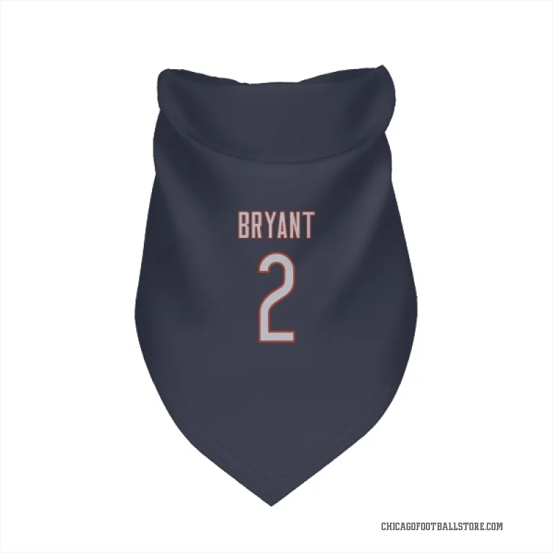 Coby Bryant  Navy Chicago Bears  Cat & Dog Pet Bandana