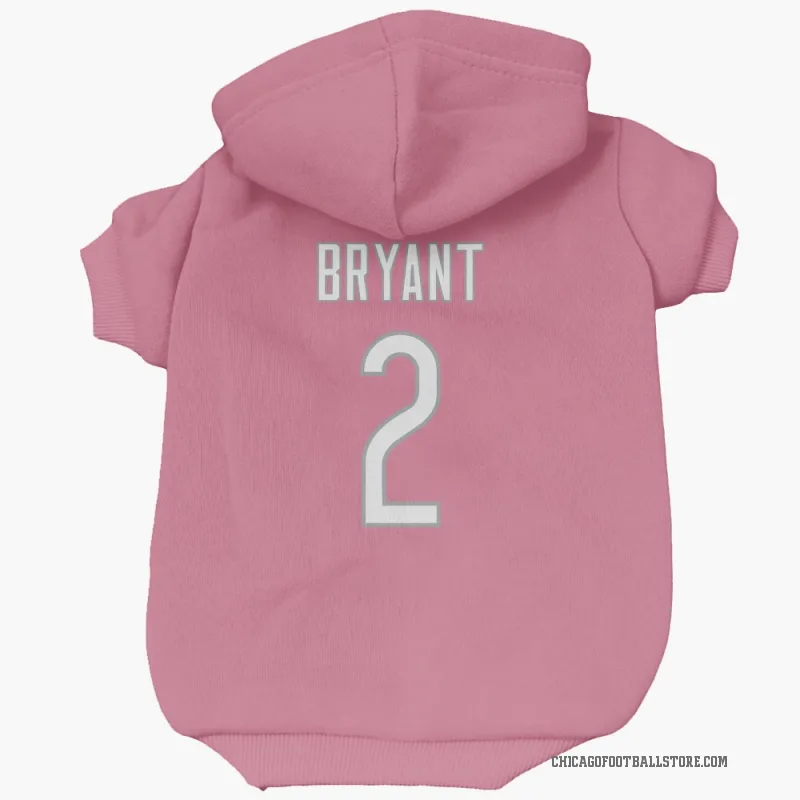 Coby Bryant  Pink Chicago Bears  Cat & Dog Pet Hoodie