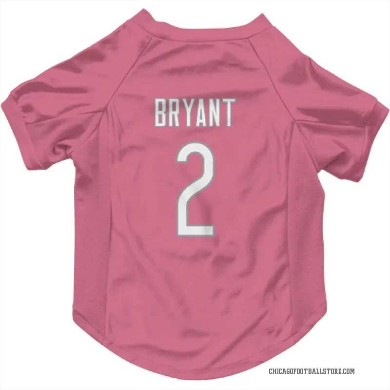 Coby Bryant  Pink Chicago Bears  Cat & Dog Pet Jersey