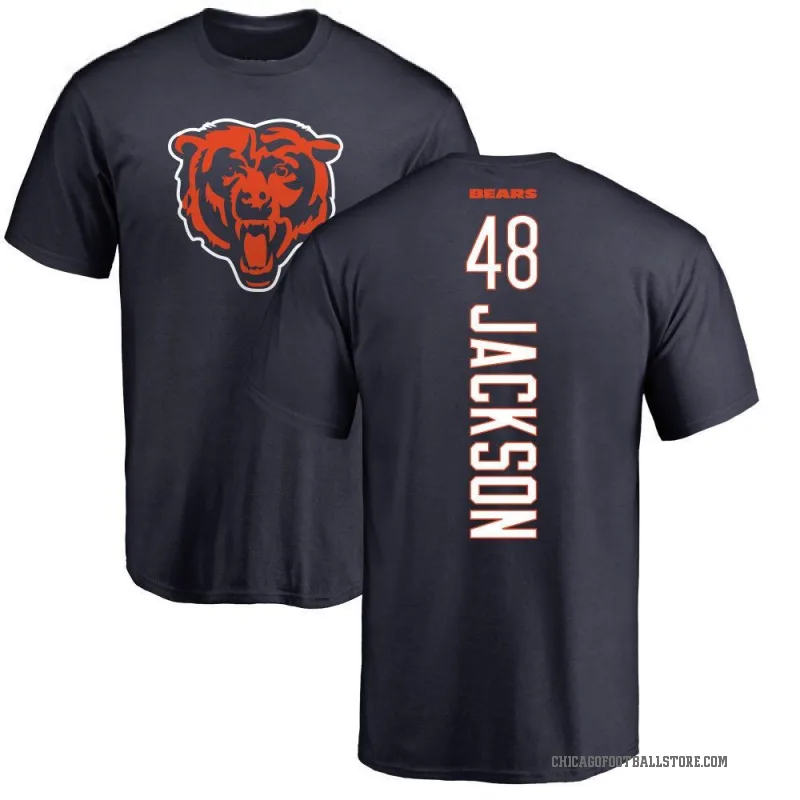 D'Marco Jackson Youth Navy Chicago Bears Backer T-Shirt -