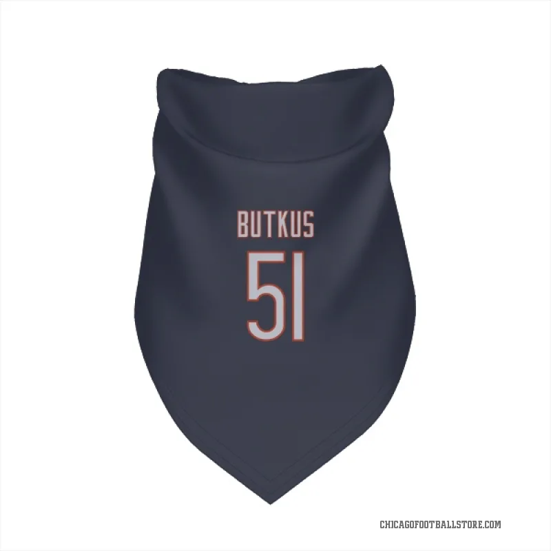 Dick Butkus  Navy Chicago Bears  Cat & Dog Pet Bandana