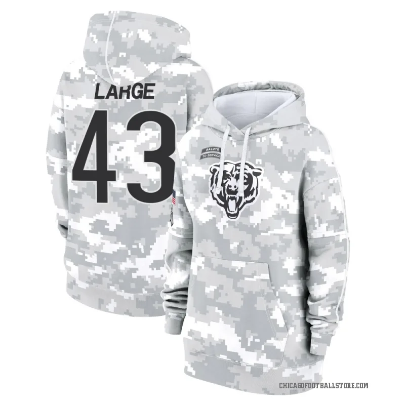 Hayden Large Women's Camo Chicago Bears Arctic 2024 Salute to Service Club Fleece Pullover Hoodie