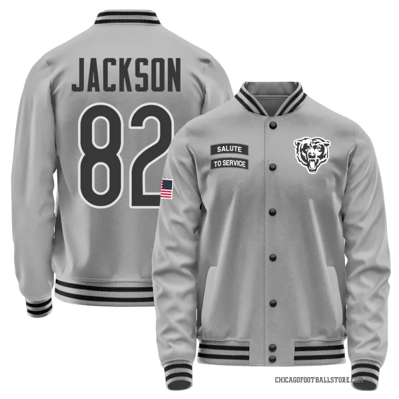 John Jackson Youth Gray Chicago Bears Salute to Service Performance Jacket