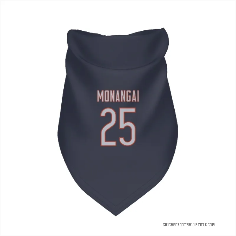 Kyle Monangai  Navy Chicago Bears  Cat & Dog Pet Bandana