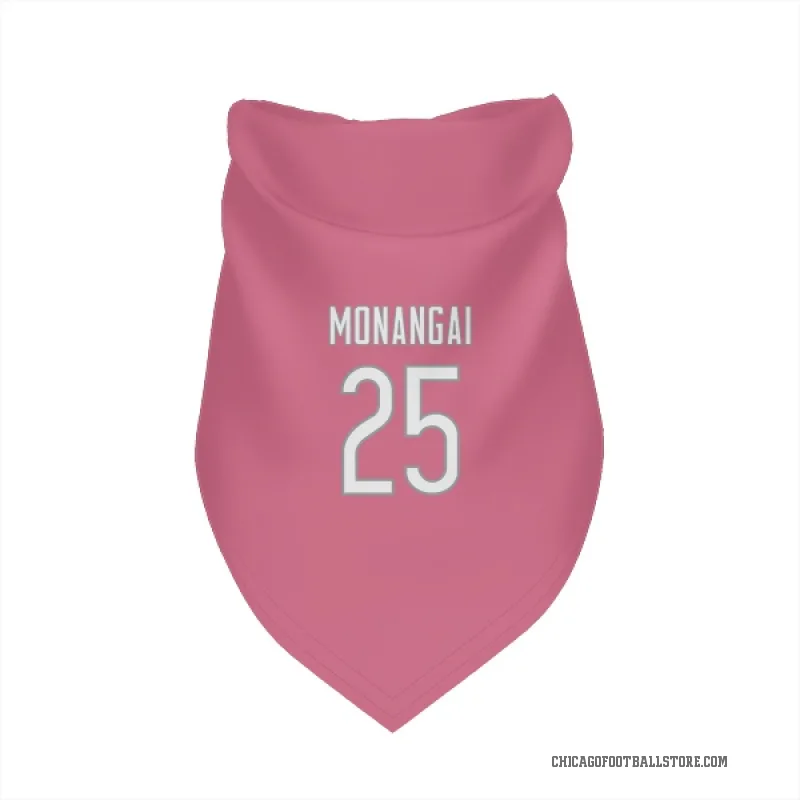 Kyle Monangai  Pink Chicago Bears  Cat & Dog Pet Bandana