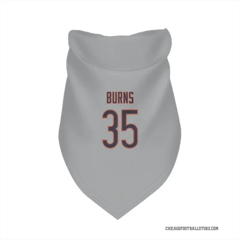 Major Burns  Chicago Bears   Silver Cat & Dog Pet Bandana