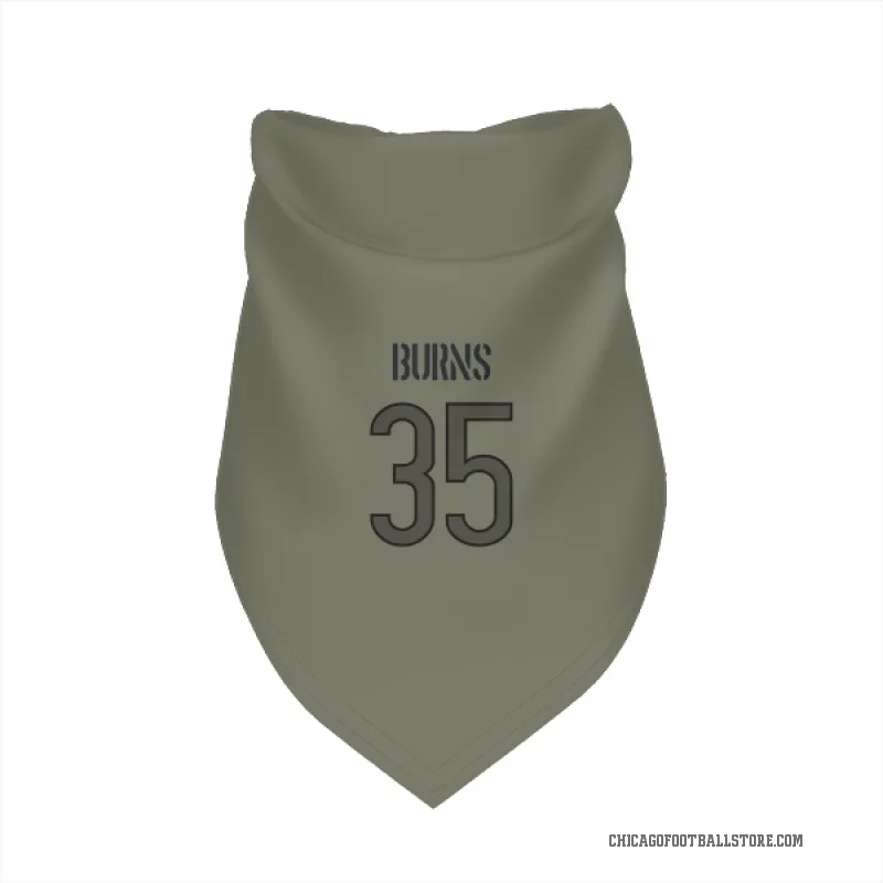 Major Burns  Olive Chicago Bears  Cat & Dog Pet Bandana