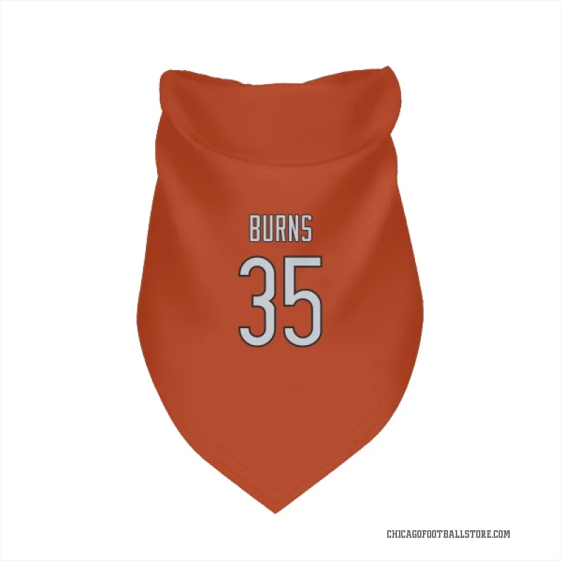 Major Burns  Orange Chicago Bears  Cat & Dog Pet Bandana