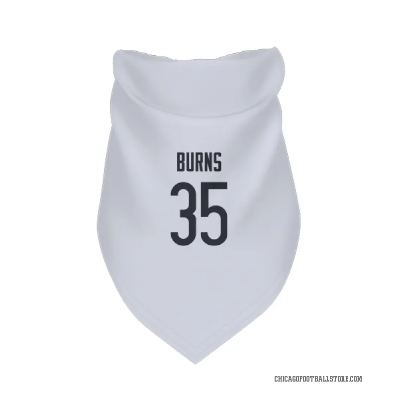 Major Burns  White Chicago Bears  Cat & Dog Pet Bandana