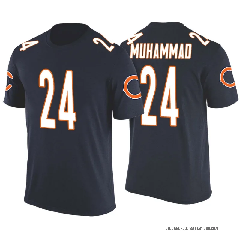 Malik Muhammad Men's Navy Chicago Bears Color Rush T-Shirt
