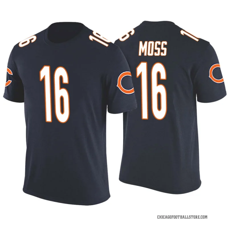 Miller Moss Men's Navy Chicago Bears Color Rush T-Shirt