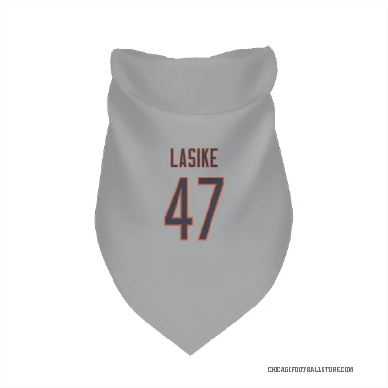 Paul Lasike  Chicago Bears   Silver Cat & Dog Pet Bandana