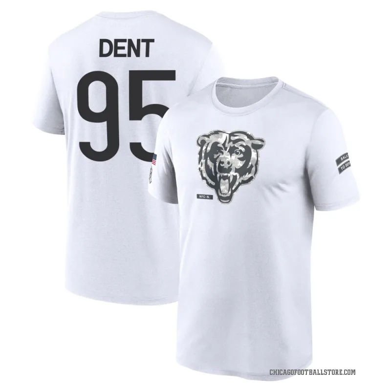 Richard Dent Men's White Chicago Bears 2024 Salute to Service Performance T-Shirt
