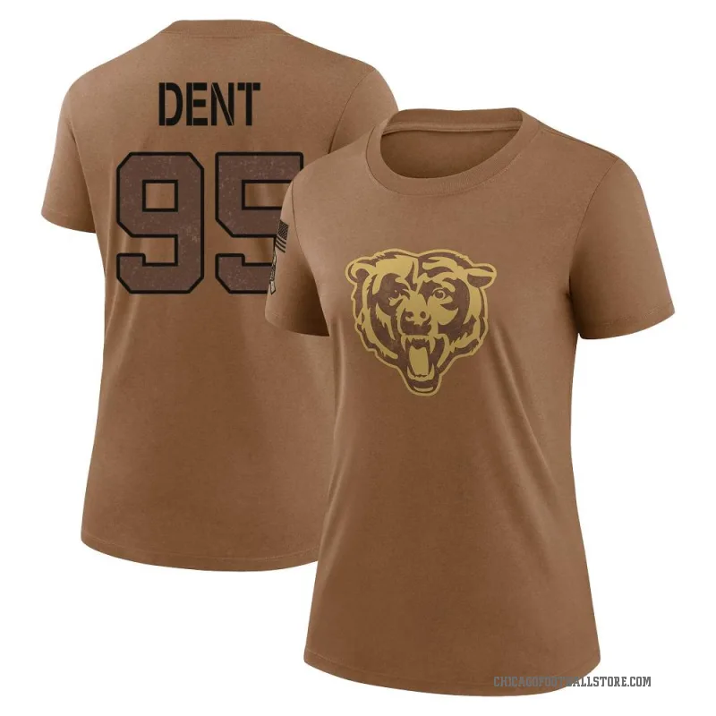Richard Dent Women's Brown Chicago Bears 2023 Salute To Service Performance T-Shirt