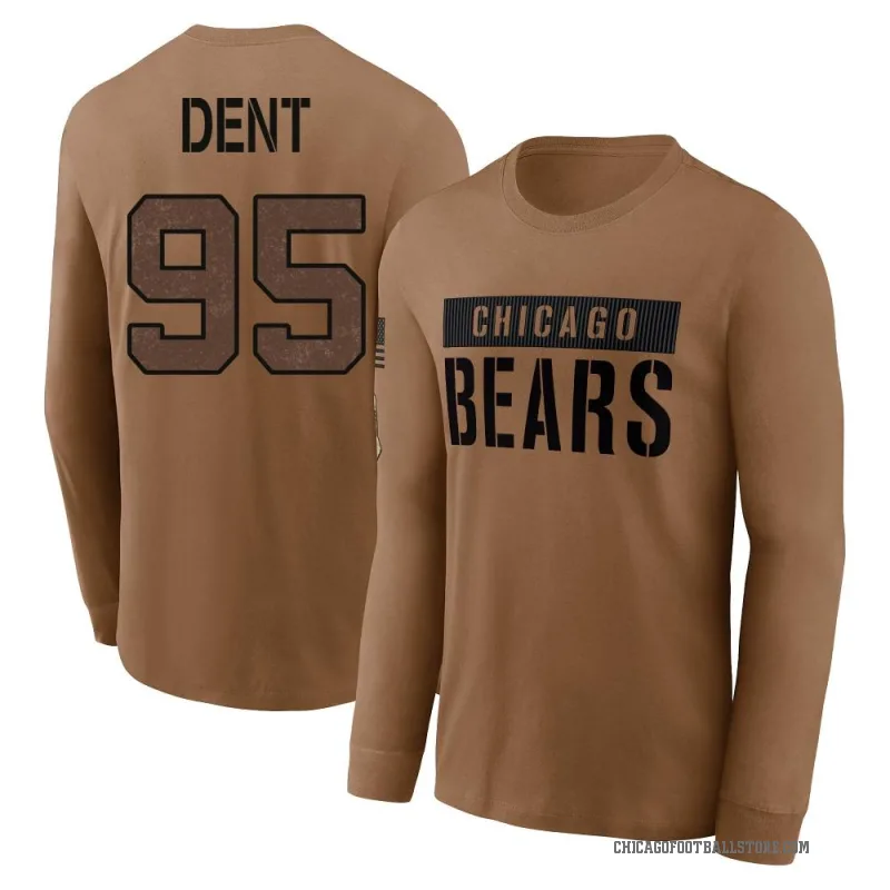 Richard Dent Youth Brown Chicago Bears 2023 Salute To Service Long Sleeve T-Shirt