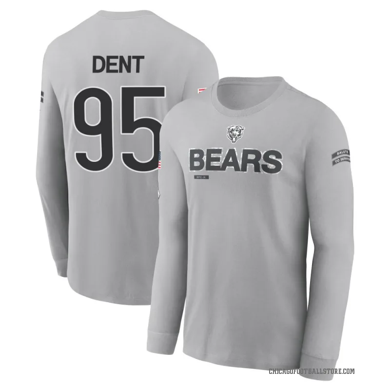 Richard Dent Youth Gray Chicago Bears 2024 Salute to Service Long Sleeve T-Shirt