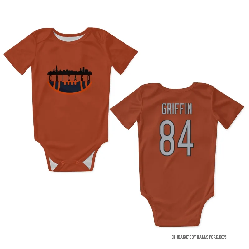 Ryan Griffin  Orange Chicago Bears  Newborn & Infant Bodysuit