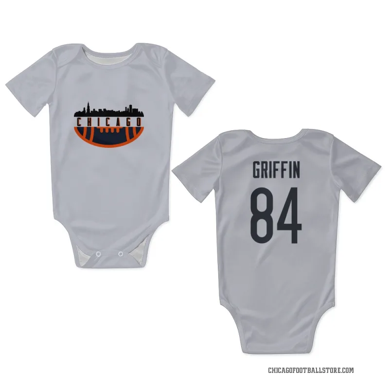 Ryan Griffin  White Chicago Bears  Newborn & Infant Bodysuit