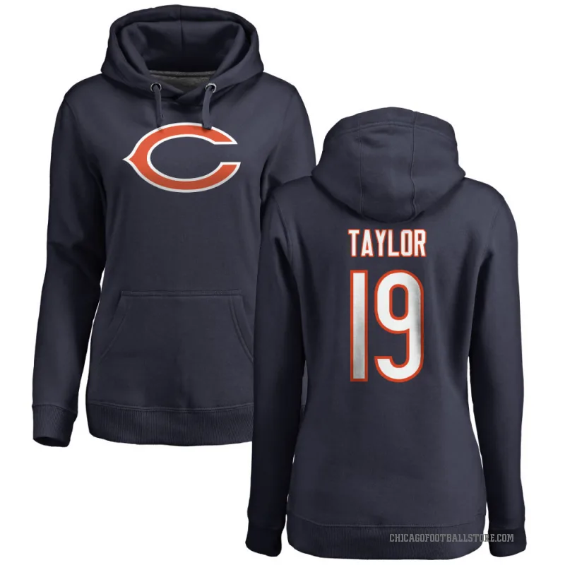Tory Taylor Women's Navy Chicago Bears Pro Line Logo Pullover Hoodie