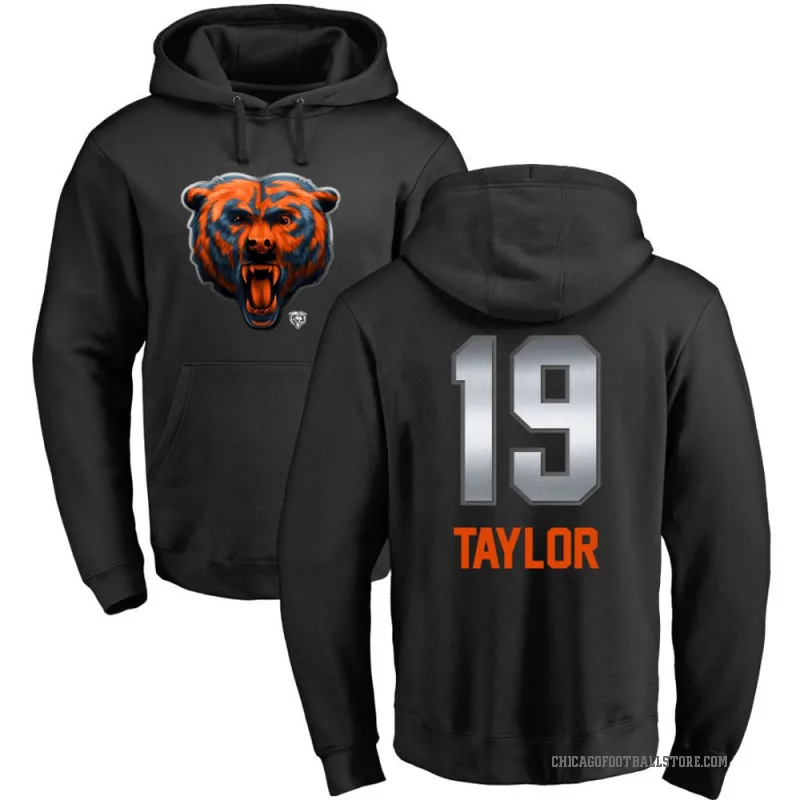 Tory Taylor Youth Black Chicago Bears Midnight Mascot Pullover Hoodie